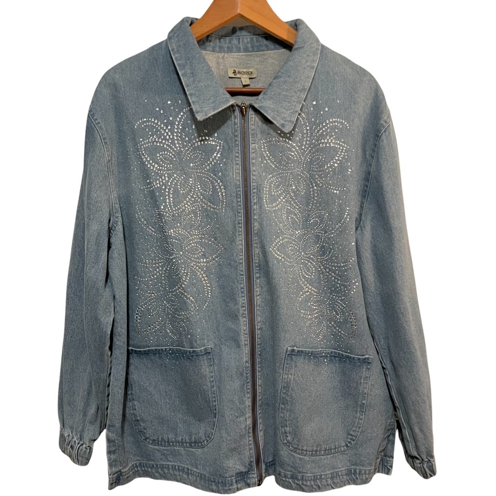 Jean zip-up jacket - Picture 6 of 8